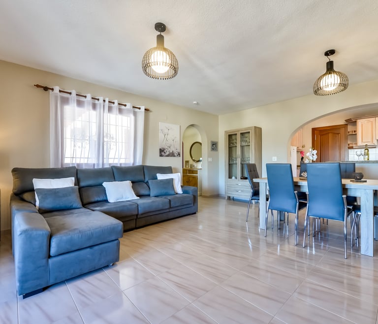 Alquiler de villa en Benissa ERITA en Benissa - Salón