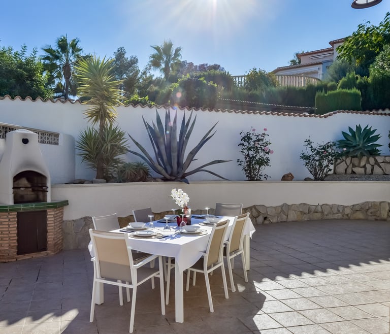 Alquiler de villa en Benissa ERITA en Benissa - Terraza