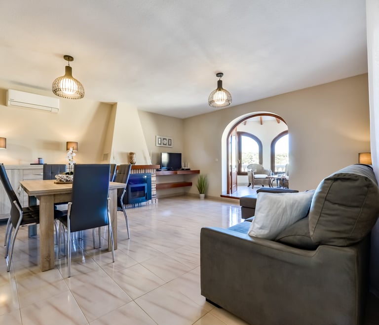 Alquiler de villa en Benissa ERITA en Benissa - Comedor