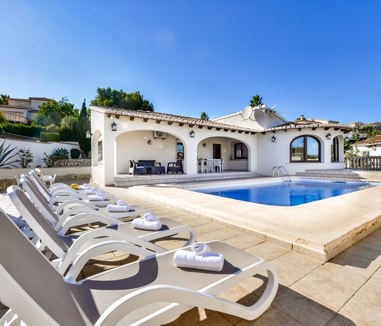 Alquiler de villa en Benissa ERITA en Benissa - Exterior