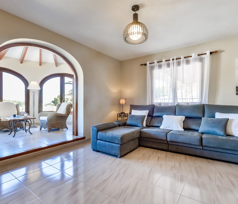 Alquiler de villa en Benissa ERITA en Benissa - Salón