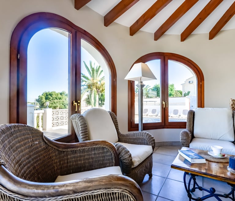 Alquiler de villa en Benissa ERITA en Benissa - Salón