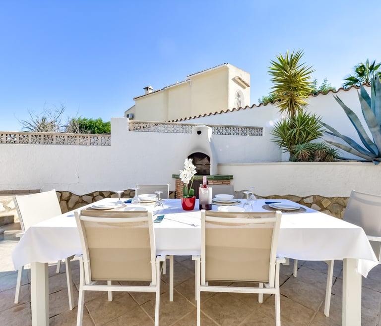 Alquiler de villa en Benissa ERITA en Benissa - Terraza