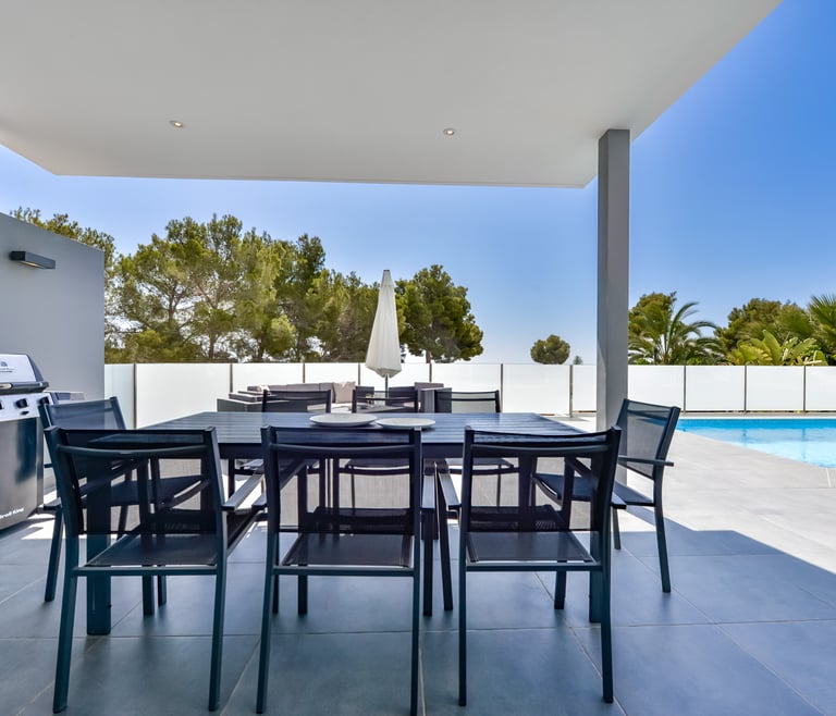 Alquiler de villa en Benissa, MAGRANER en Benissa - Terraza