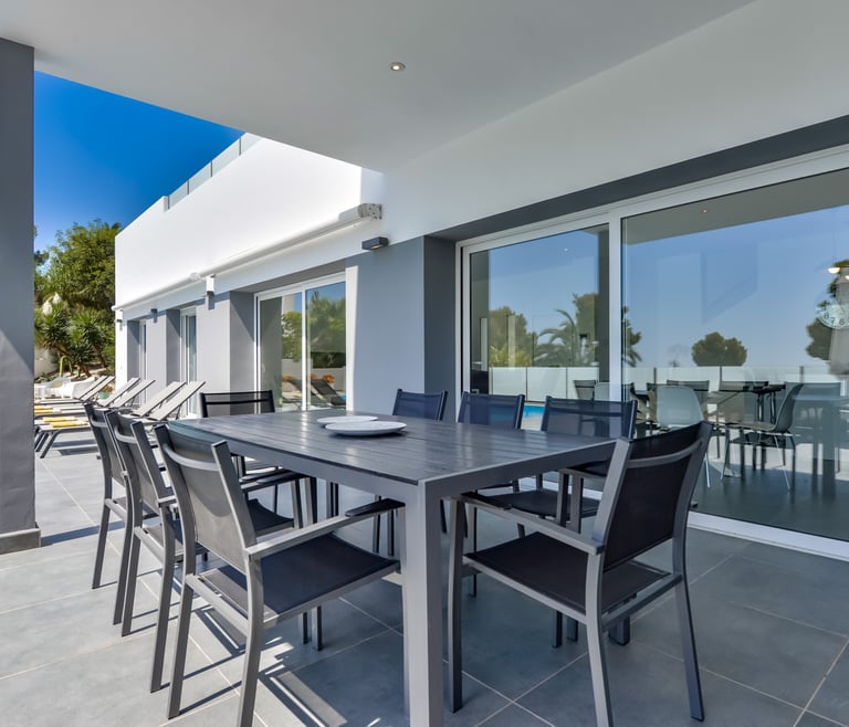 Alquiler de villa en Benissa, MAGRANER en Benissa - Terraza