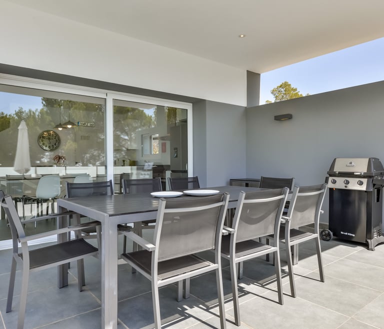 Alquiler de villa en Benissa, MAGRANER en Benissa - Terraza