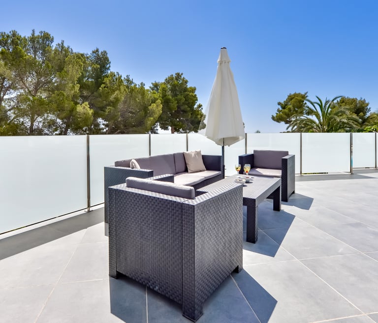 Alquiler de villa en Benissa, MAGRANER en Benissa - Terraza