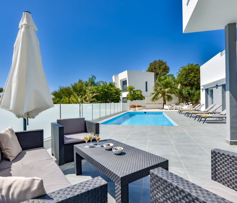 Alquiler de villa en Benissa, MAGRANER en Benissa - Terraza
