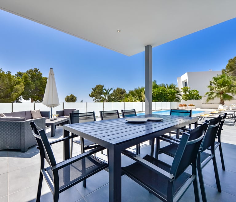 Alquiler de villa en Benissa, MAGRANER en Benissa - Terraza