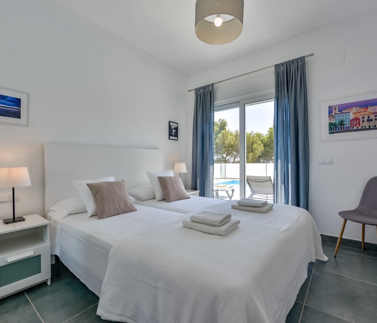 Alquiler de villa en Benissa, MAGRANER en Benissa - Habitaciones