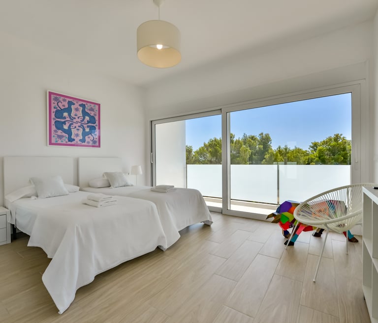 Alquiler de villa en Benissa, MAGRANER en Benissa - Habitaciones