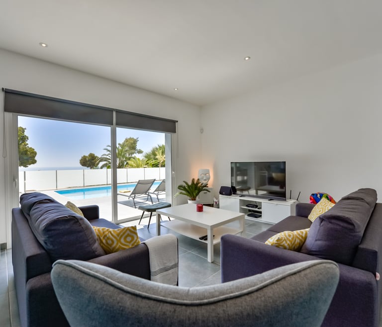 Alquiler de villa en Benissa, MAGRANER en Benissa - Salón