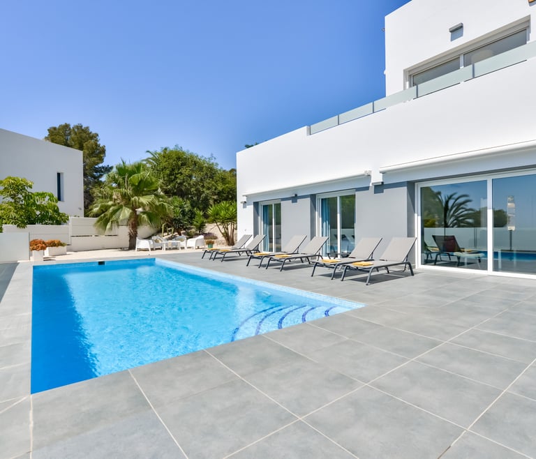 Alquiler de villa en Benissa, MAGRANER en Benissa - Piscina