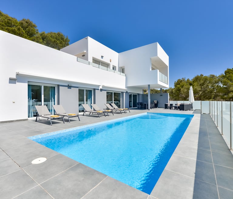 Alquiler de villa en Benissa, MAGRANER en Benissa - Piscina