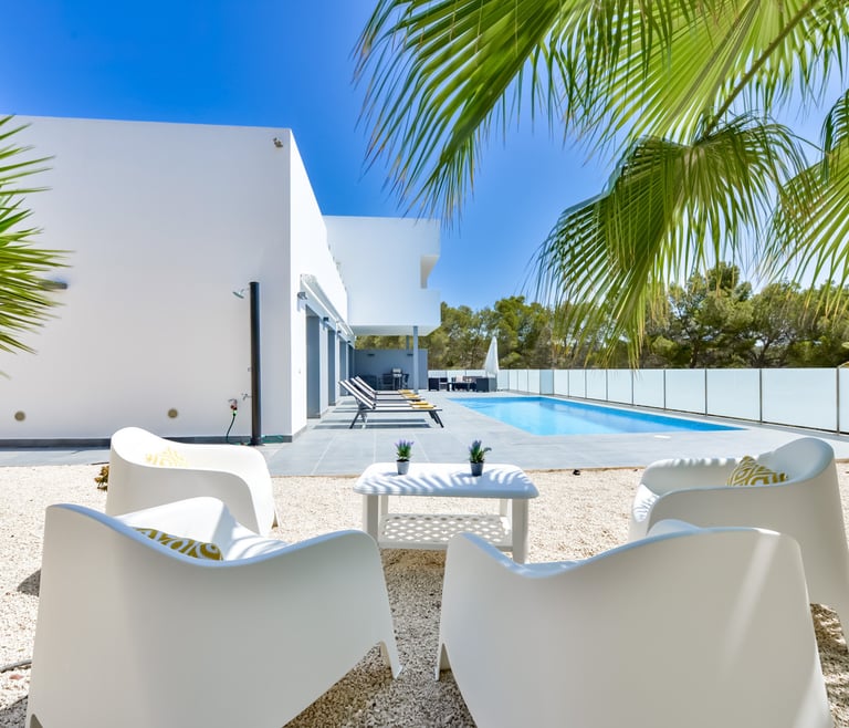 Alquiler de villa en Benissa, MAGRANER en Benissa - Terraza