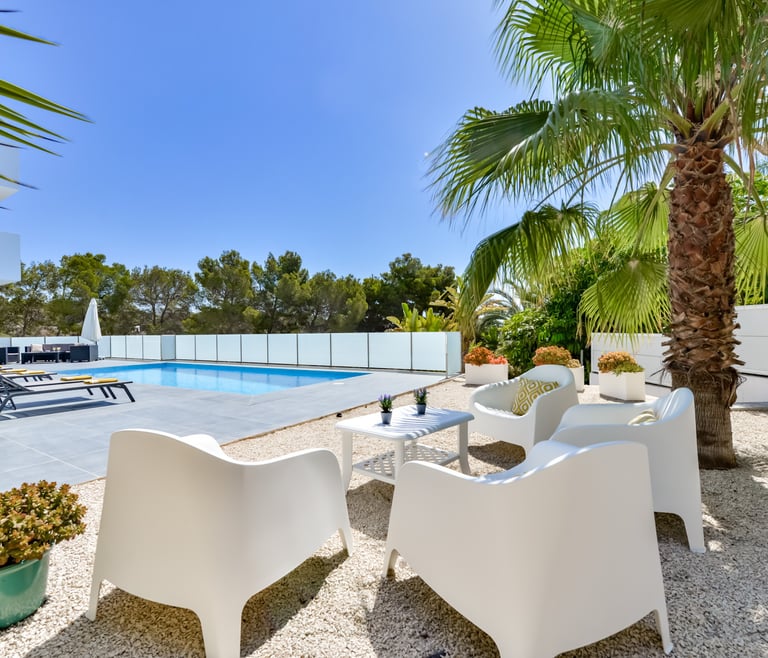 Alquiler de villa en Benissa, MAGRANER en Benissa - Terraza