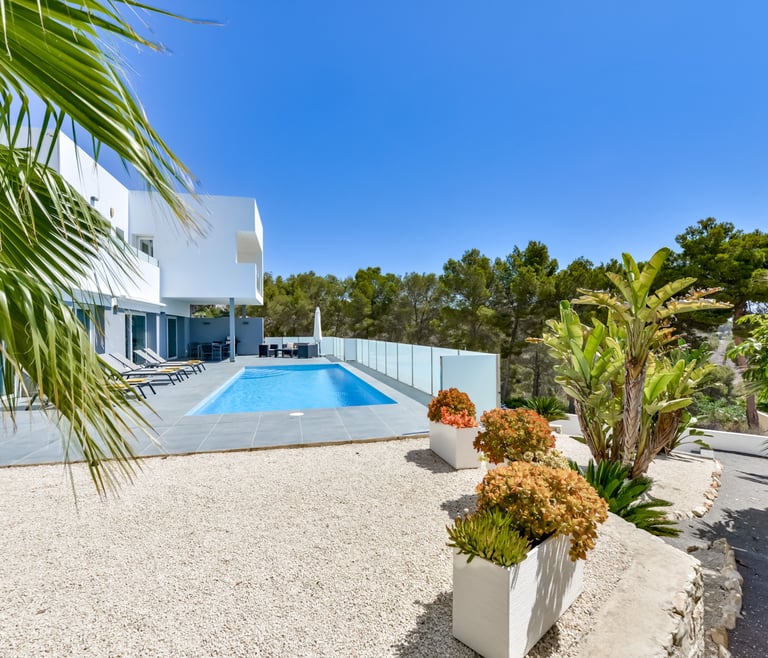Alquiler de villa en Benissa, MAGRANER en Benissa - Piscina