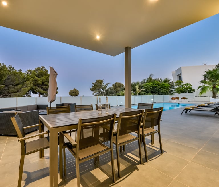 Alquiler de villa en Benissa, MAGRANER en Benissa - Terraza