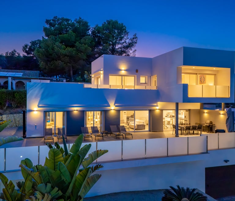 Alquiler de villa en Benissa, MAGRANER en Benissa - Frontal