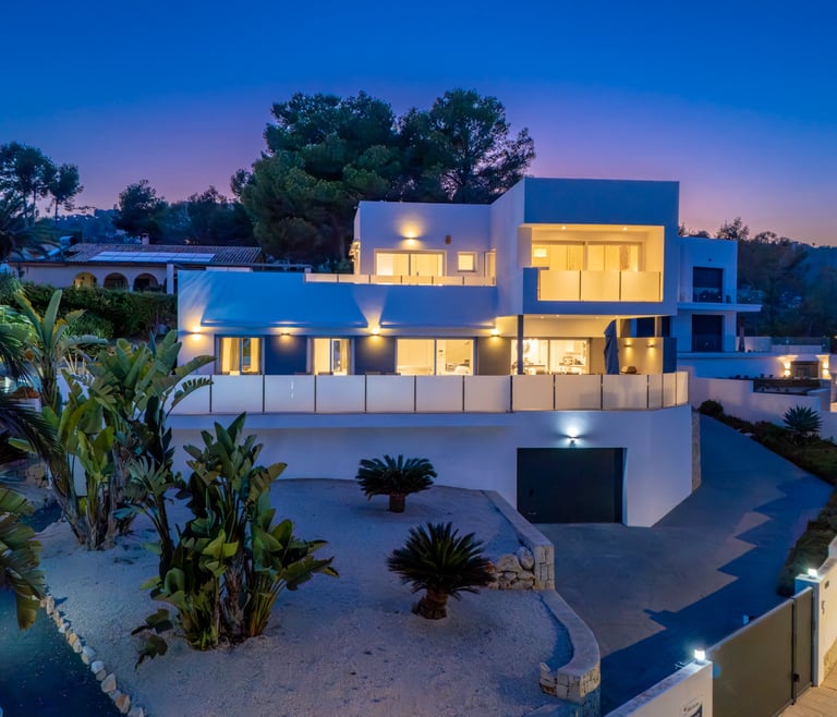 Alquiler de villa en Benissa, MAGRANER en Benissa - Frontal