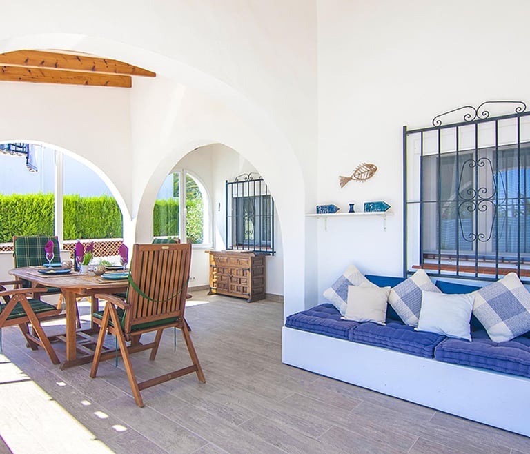 Villa te huur in Benissa ACAEPA en Benissa - Terras