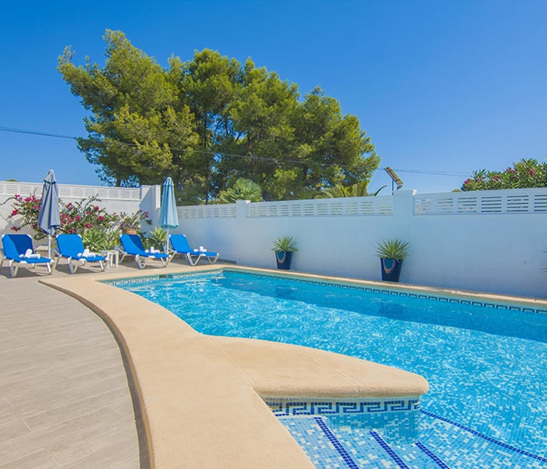 Villa te huur in Benissa ACAEPA en Benissa - Zwembad