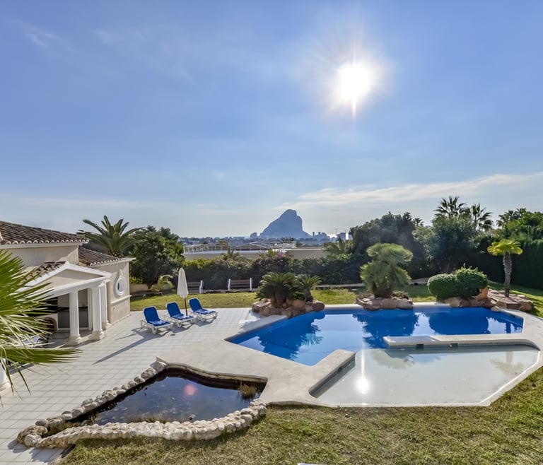 Villa rental in Calpe IFACH in Calpe / Calp - Swimming pool