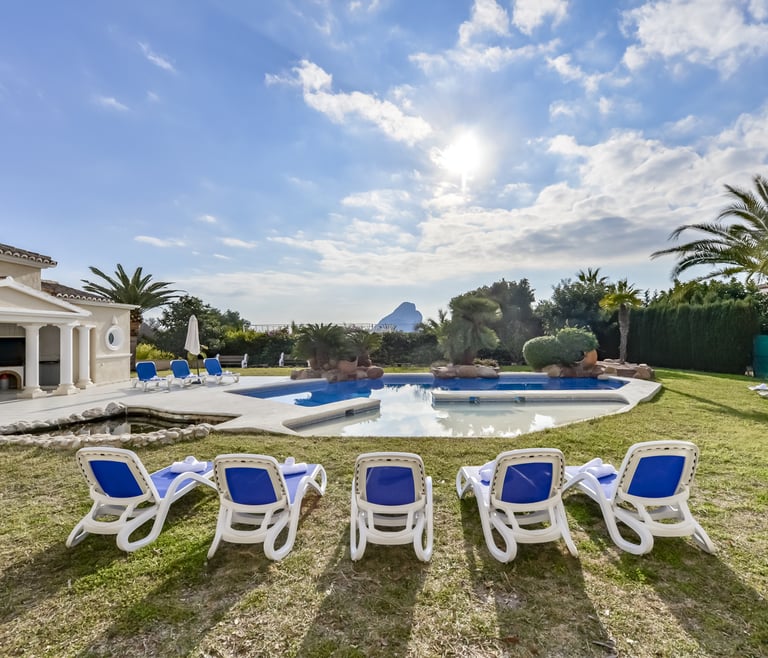 Villa rental in Calpe IFACH in Calpe / Calp - Swimming pool