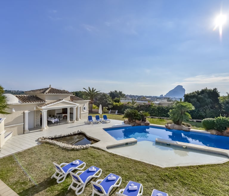 Villa rental in Calpe IFACH in Calpe / Calp - Swimming pool
