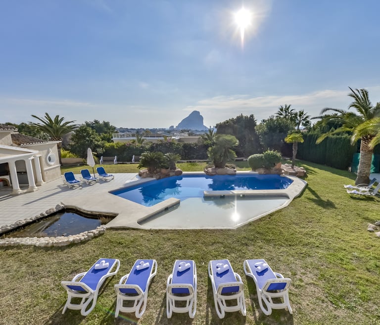 Villa rental in Calpe IFACH in Calpe / Calp - Swimming pool