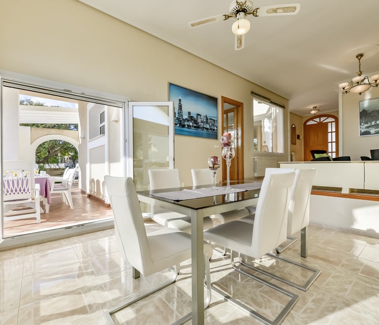 Villa rental in Calpe IFACH in Calpe / Calp - Dinning room