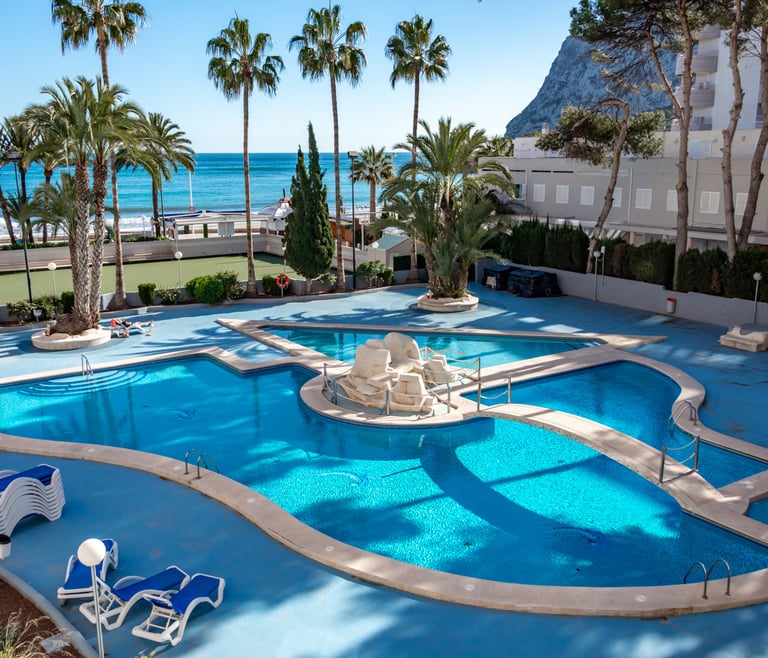 Paraiso Mar Wohnung am Strand von Calpe, TROND in Calpe / Calp - Schwimmbad