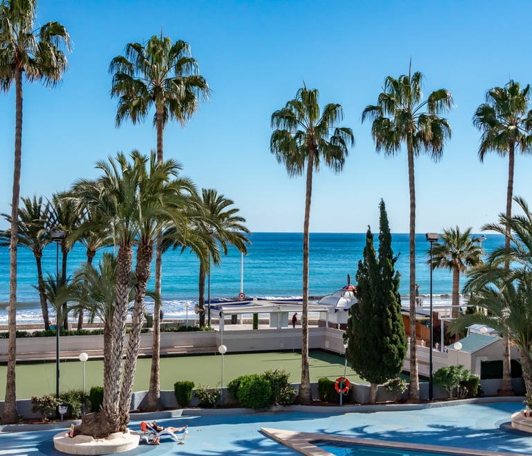 Paraiso Mar Wohnung am Strand von Calpe, TROND in Calpe / Calp - Aussichten