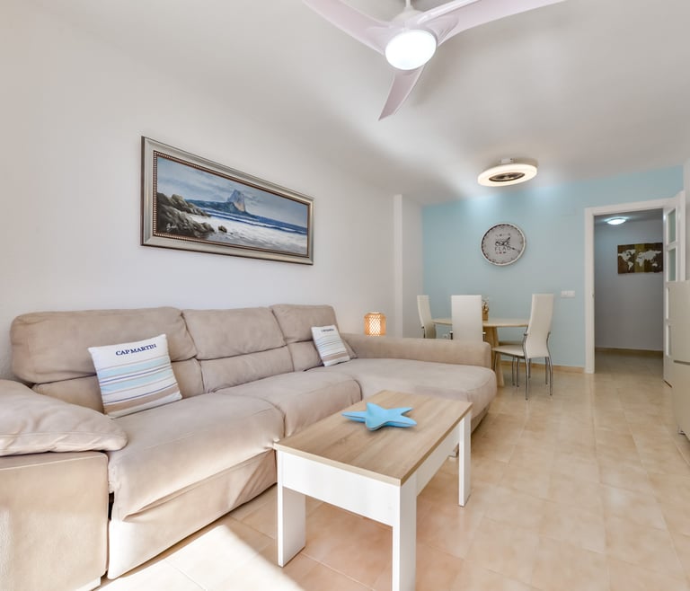 Paraiso Mar Wohnung am Strand von Calpe, TROND in Calpe / Calp - Essbereich