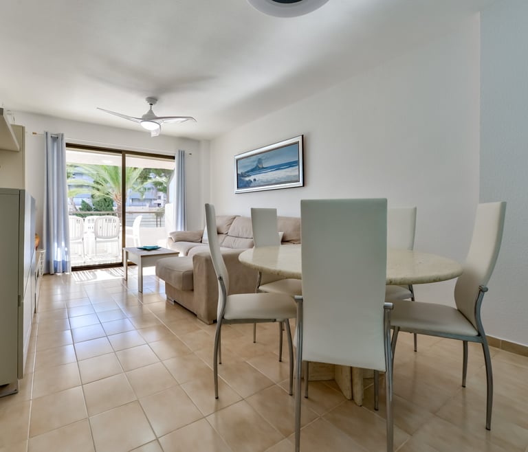 Paraiso Mar Wohnung am Strand von Calpe, TROND in Calpe / Calp - Essbereich