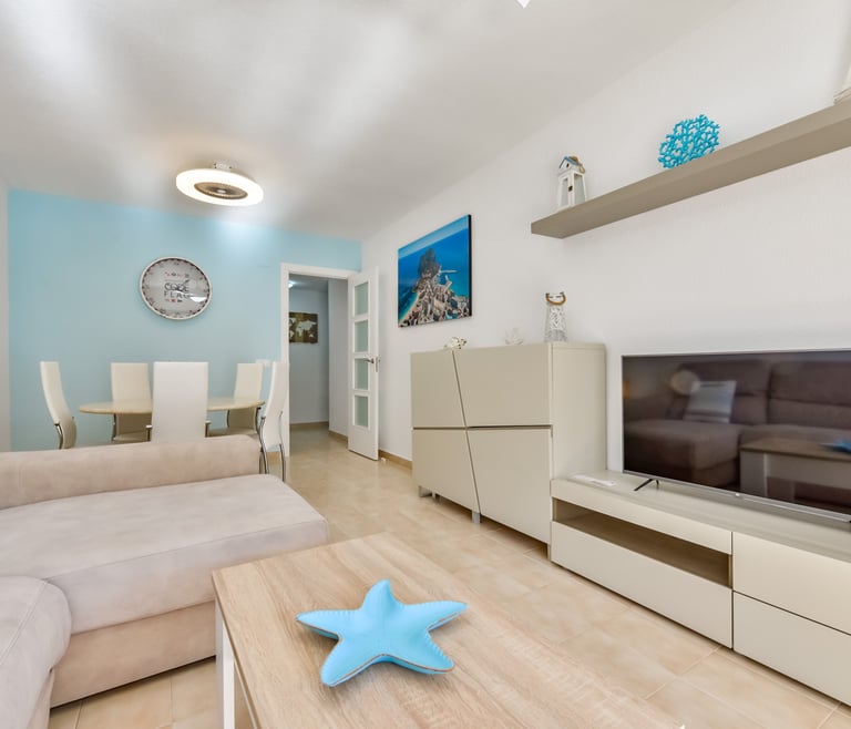 Paraiso Mar Wohnung am Strand von Calpe, TROND in Calpe / Calp - Essbereich