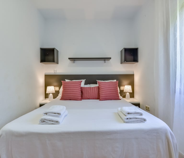 MOUNA,bonita villa en Calpe para 6 pax, piscina privada y wifi gratis en Calpe - Habitaciones