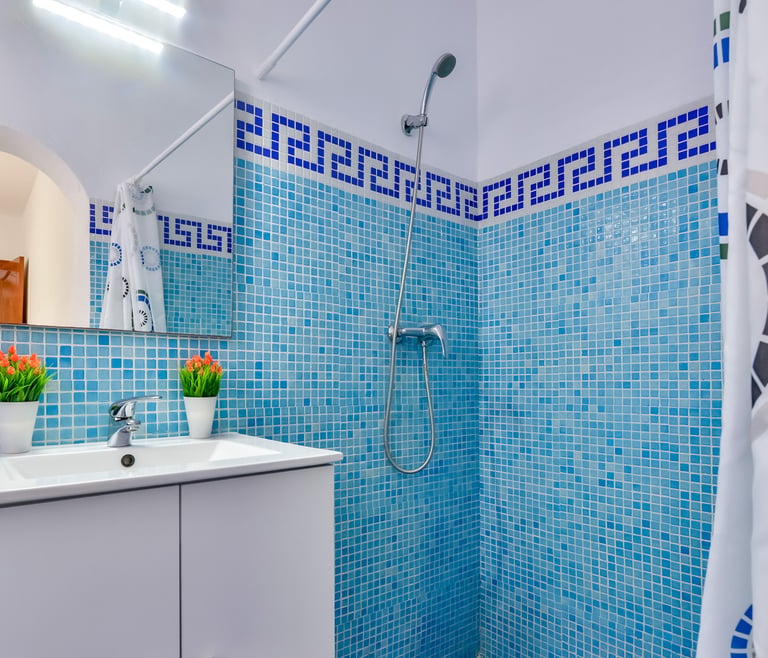 MOUNA,bonita villa en Calpe para 6 pax, piscina privada y wifi gratis en Calpe - Baño