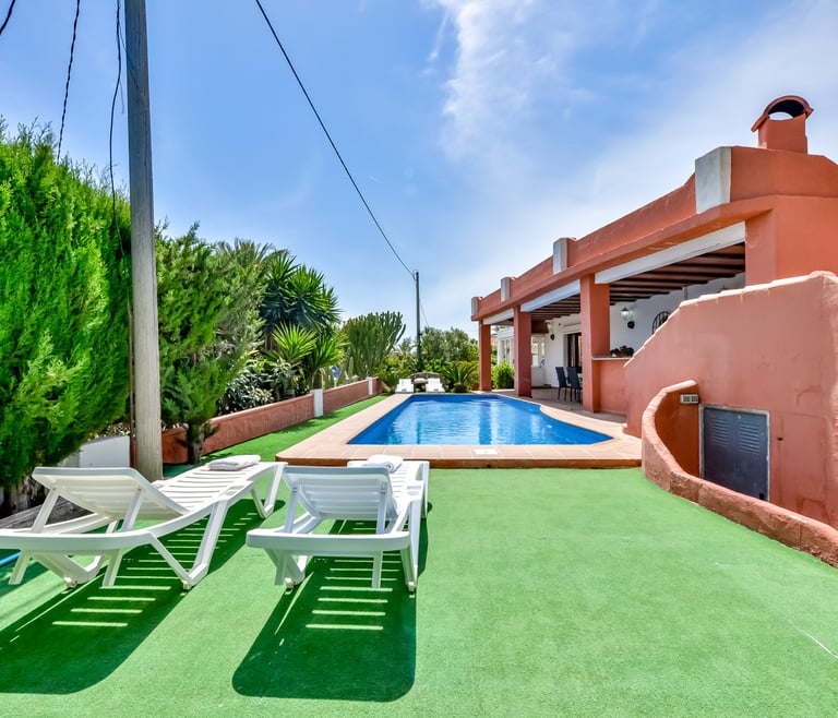 MOUNA,bonita villa en Calpe para 6 pax, piscina privada y wifi gratis en Calpe - Piscina