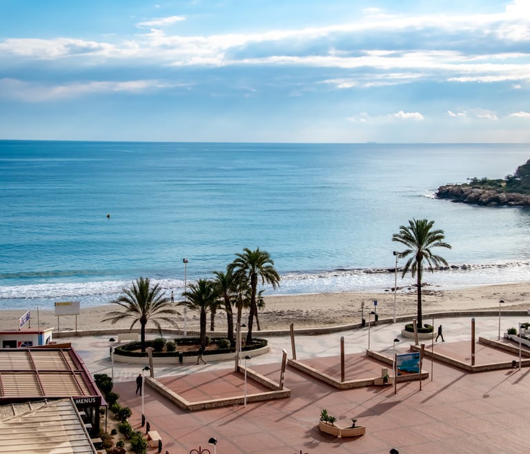 ZAFIRO,apartamentos Zafiro para 6 pax en la playa Levante,Calpe wifi gratis. en Calpe - Otros