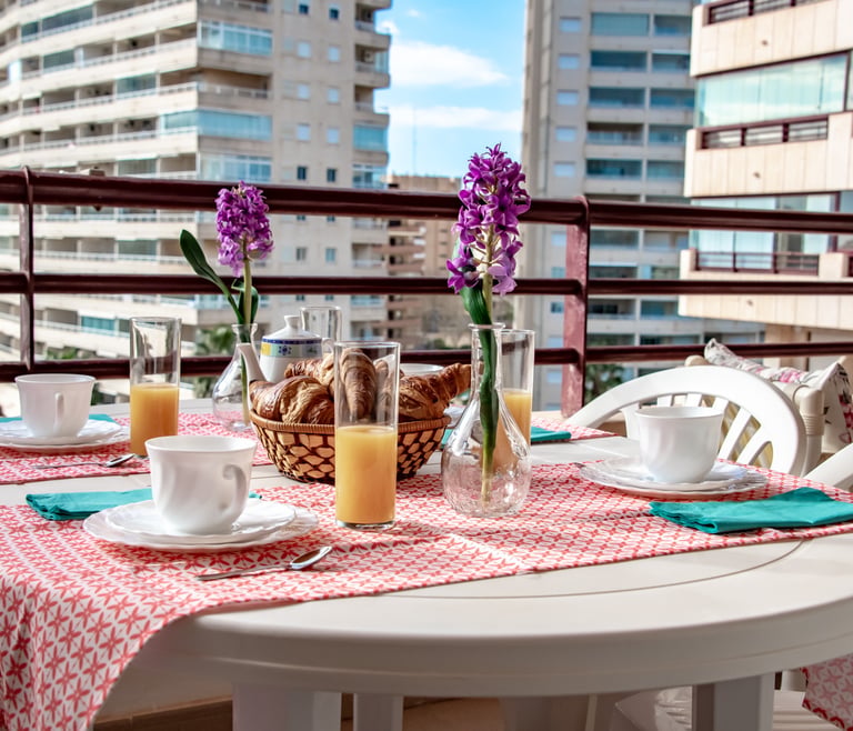 ZAFIRO,apartamentos Zafiro para 6 pax en la playa Levante,Calpe wifi gratis. en Calpe - Otros