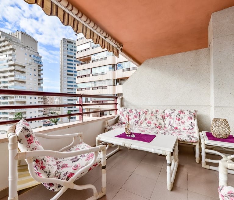 ZAFIRO,apartamentos Zafiro para 6 pax en la playa Levante,Calpe wifi gratis. en Calpe - Otros
