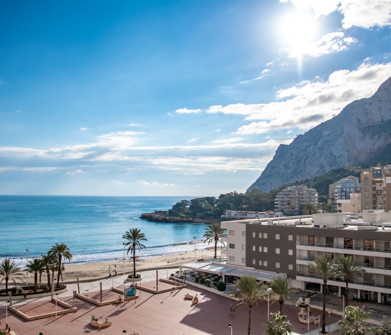 ZAFIRO,apartamentos Zafiro para 6 pax en la playa Levante,Calpe wifi gratis. en Calpe - Otros