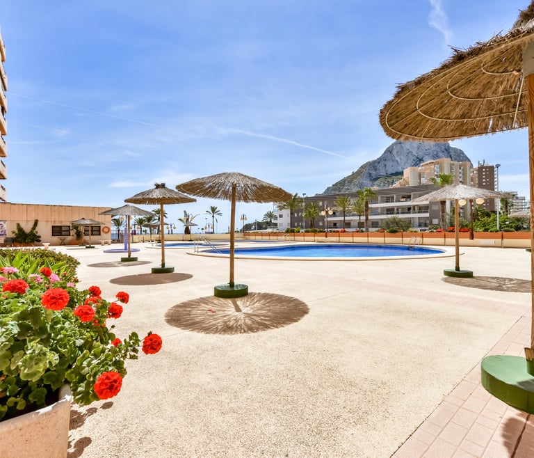 ZAFIRO,apartamentos Zafiro para 6 pax en la playa Levante,Calpe wifi gratis. en Calpe - Otros