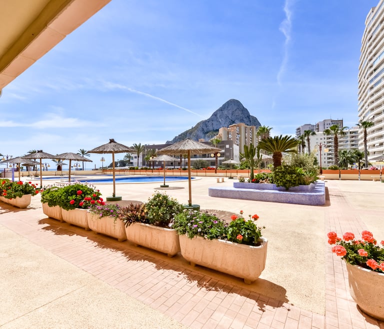 ZAFIRO,apartamentos Zafiro para 6 pax en la playa Levante,Calpe wifi gratis. en Calpe - Otros