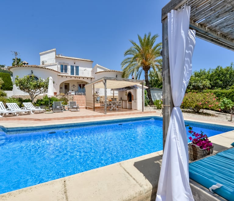 Alquiler de villa en Moraira PURA VIDA en Moraira - Piscina