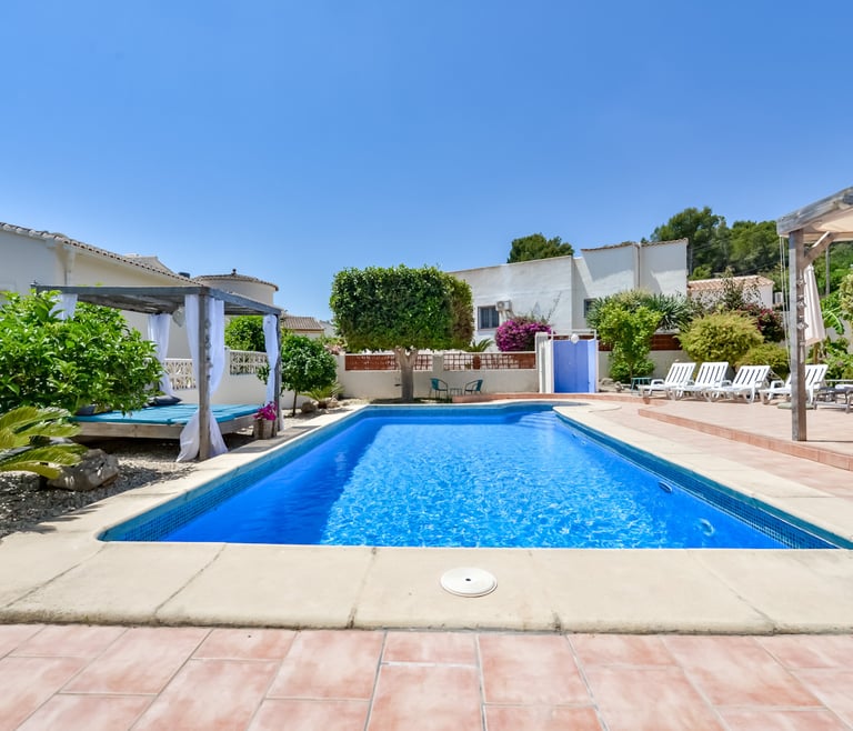 Alquiler de villa en Moraira PURA VIDA en Moraira - Piscina