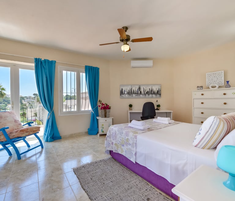 Alquiler de villa en Moraira PURA VIDA en Moraira - Habitaciones