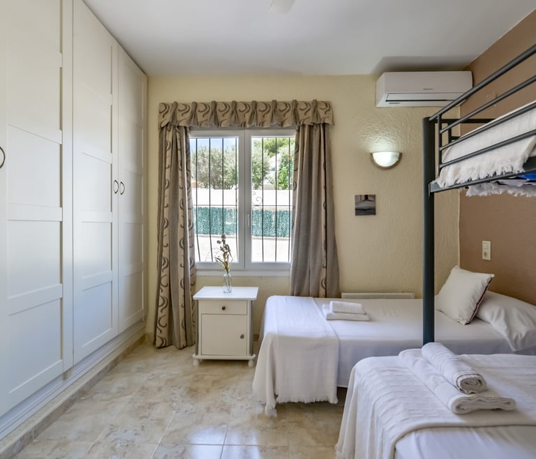 Alquiler de villa en Moraira PURA VIDA en Moraira - Habitaciones