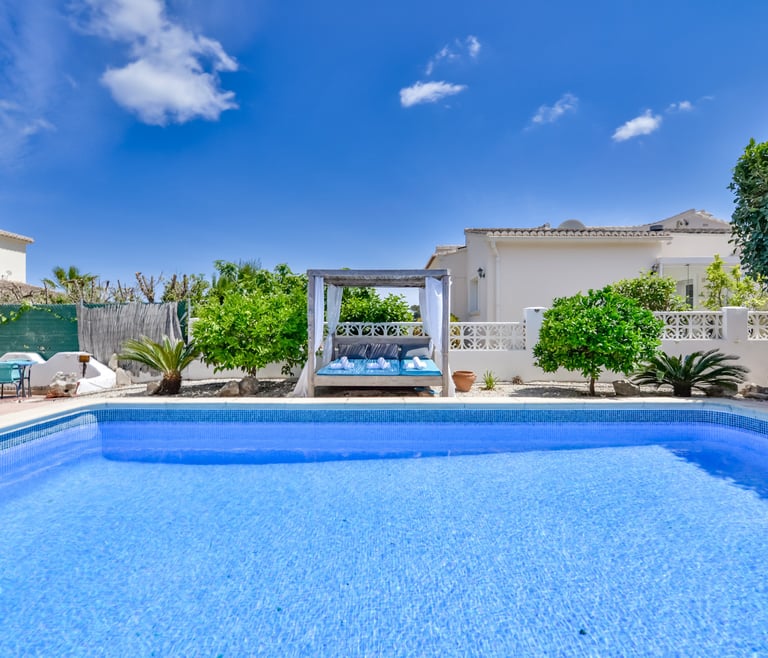 Alquiler de villa en Moraira PURA VIDA en Moraira - Piscina